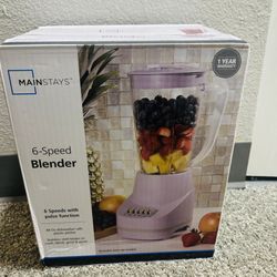 New Purple 6-Speed Blender 