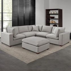 Thomasville Lowell 6-piece Fabric Modular Sectional $1299.99