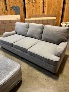 Bernhardt Sofa And Ottoman Set