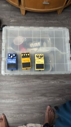 Boss pedals