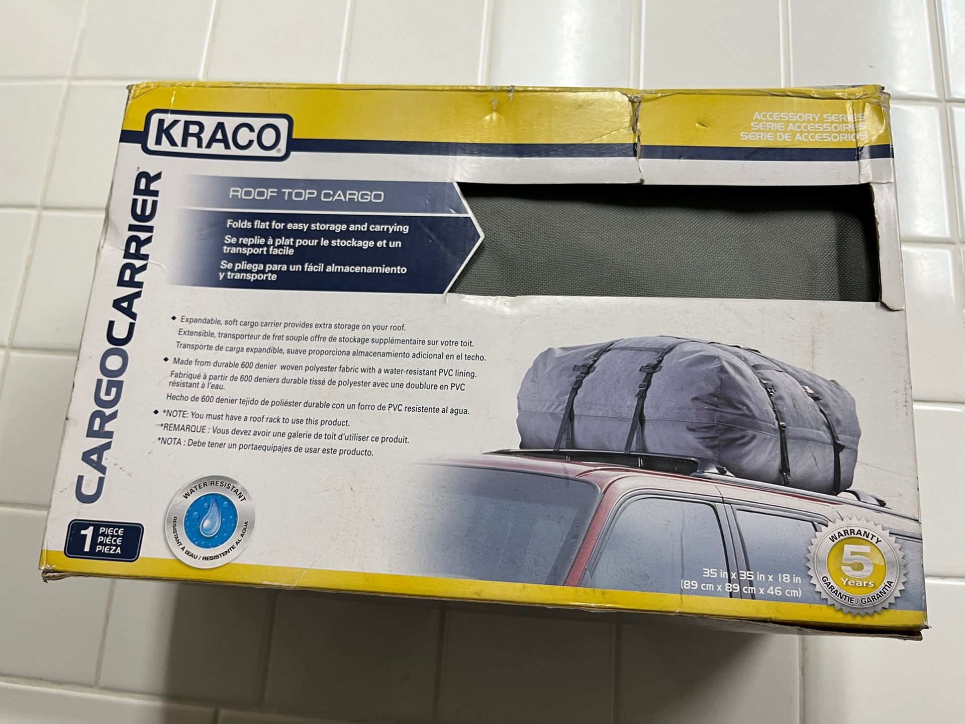 Kraco Cargo Carrier Roof Top Cargo