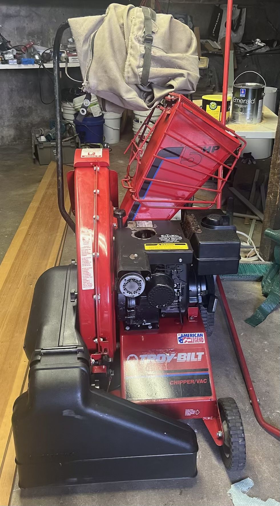 Troy Bilt Chipper Vac