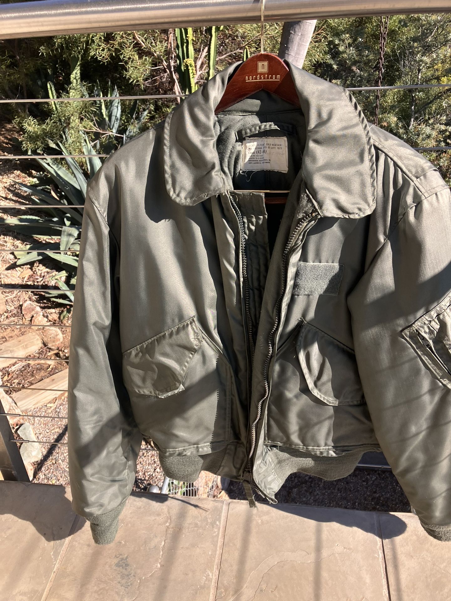 Vintage Vietnam Navy Flyers Cold Weather Jacket (CWU 45P)