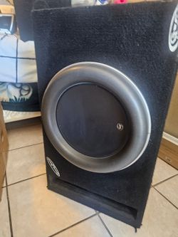 13 jl audio 13w7 subwoofer in ported box