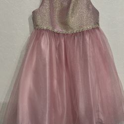Pink Glitter Dress