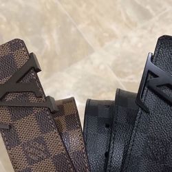 Louis Vuitton Initiales damier belt $350