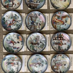 Chinese Jingdezhen Arts and Crafts Master Painting Plate