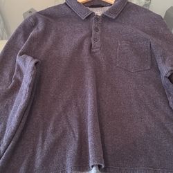 L L Bean Fleece Pull Over Crew 