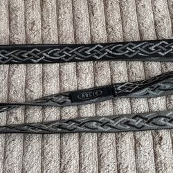 Bison Designs durable Celtic knot martingale leash.