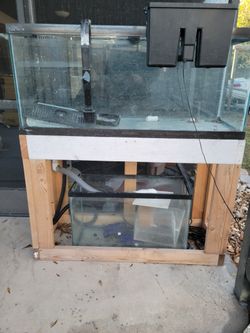 75g Aquarium, Drilled With Overflow Has Sump 