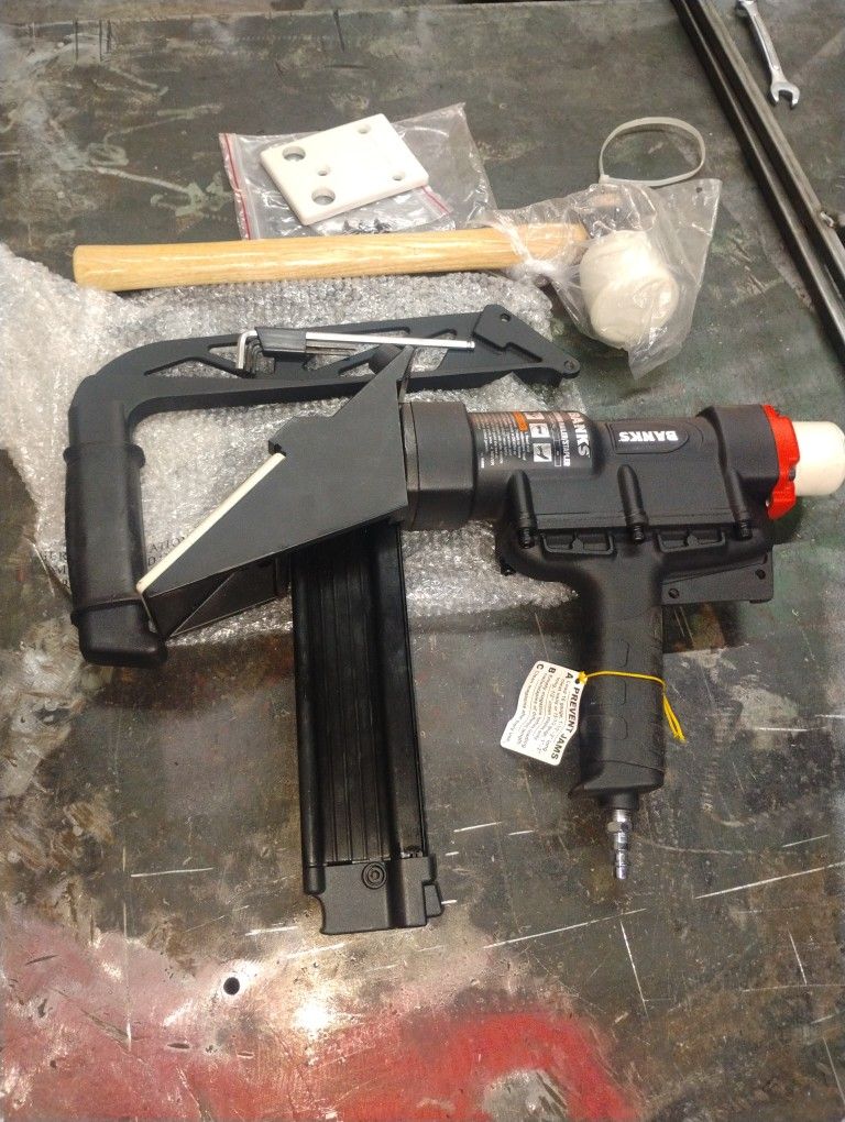 New Flooring Nail Stapler. Banks