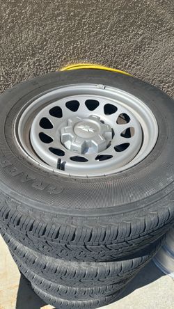 17 inch Chevy stock wheels