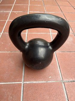 CAP 25 lb Kettlebell – Black