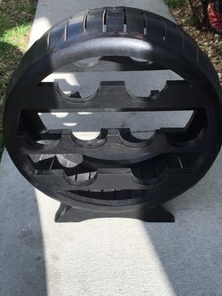 Very cute wine rack