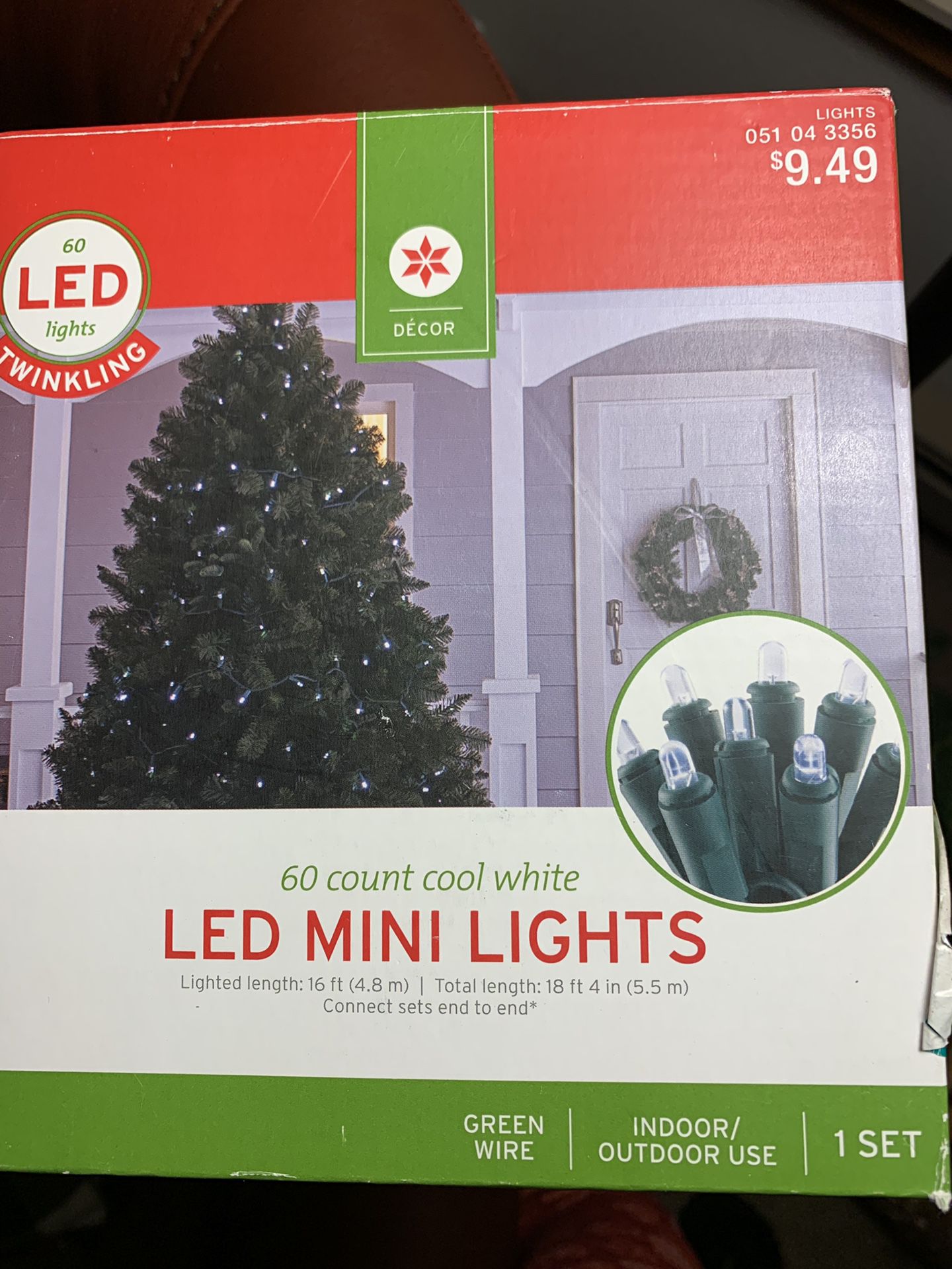 New LED lights 2 boxes $10