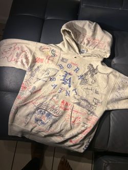 Born Saint large Graffitti hoodie