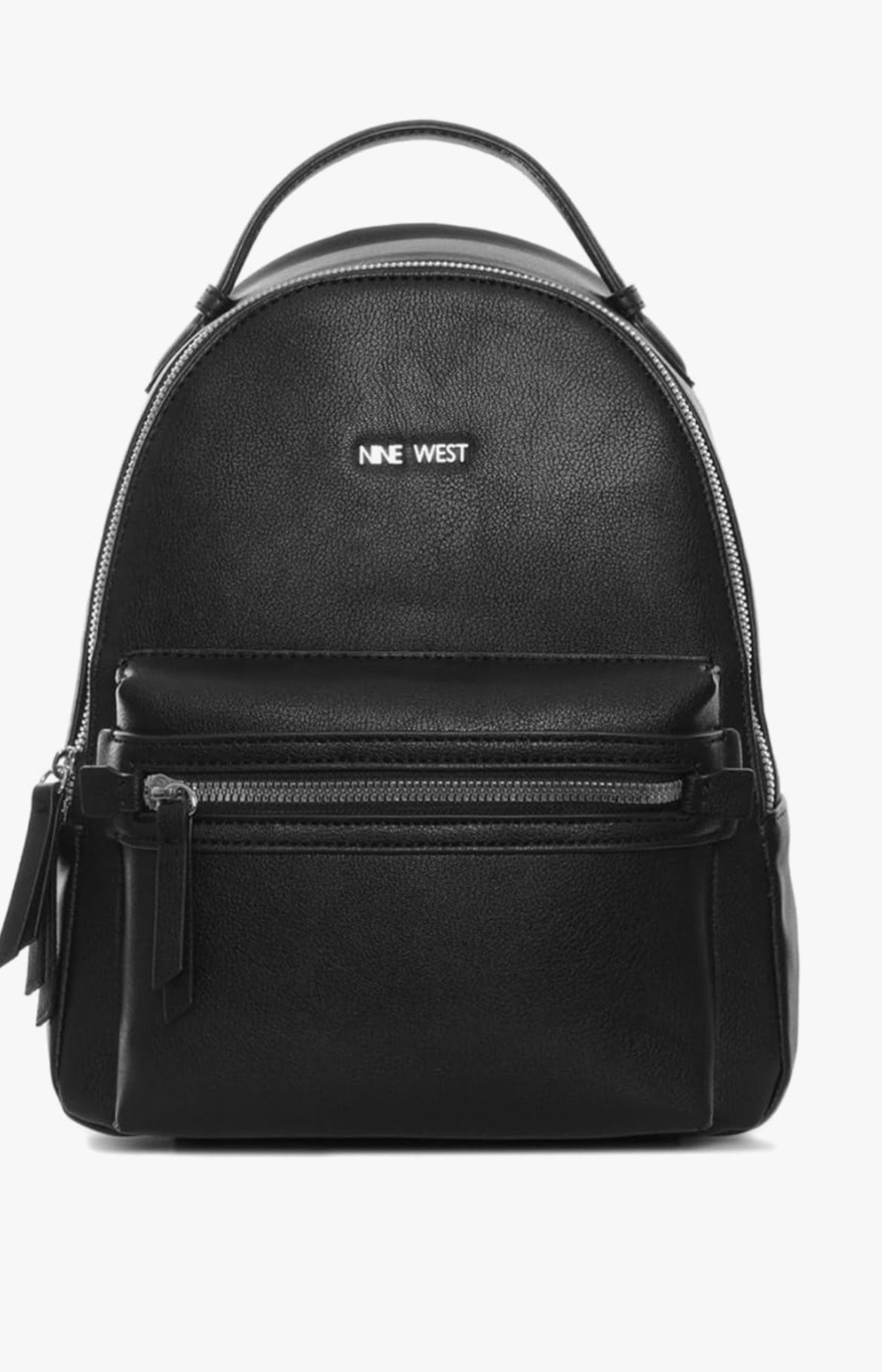 NEW Nine West Vander Medium adjustable Backpack NYM559432 black W/ Handle/straps