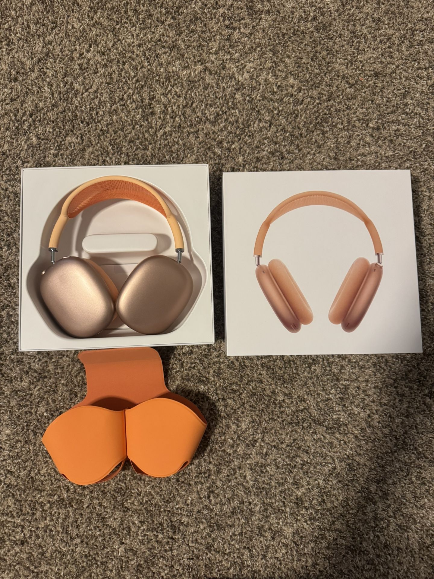 Airpod Maxes Orange/Pink
