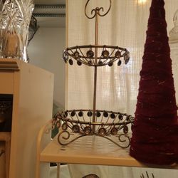 2 Tier Cup Cake Stand 
