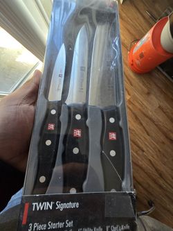 Zwilling 3 Piece Set Starter Knife Kit