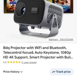 Projector With Remote 