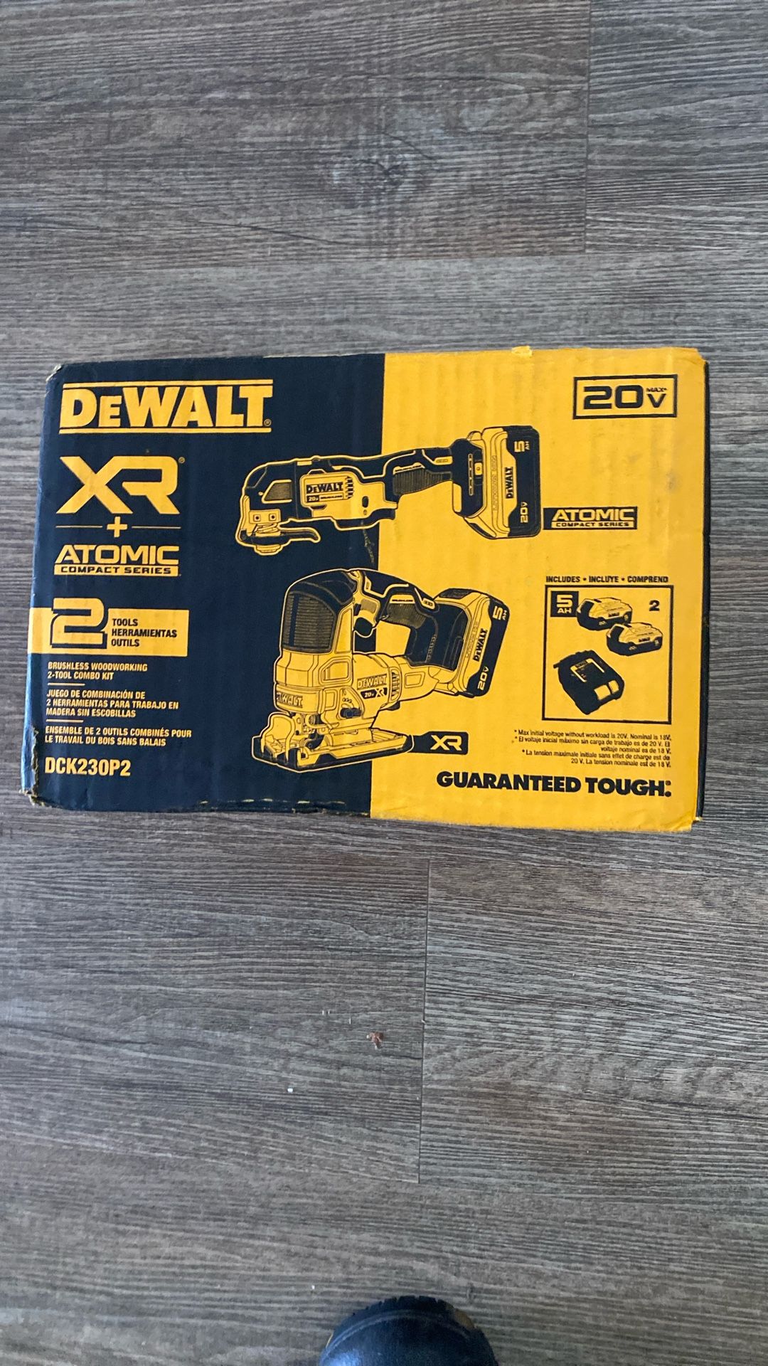 Dewalt XR 2 Tools Combo. Model DCK230P2