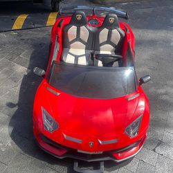 Lamborghini kids battery
