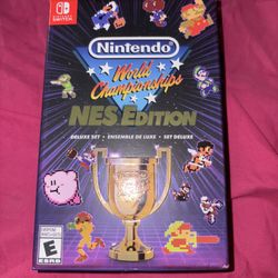 Nintendo World Championship: NES Edition Deluxe Set - Nintendo Switch SEALED