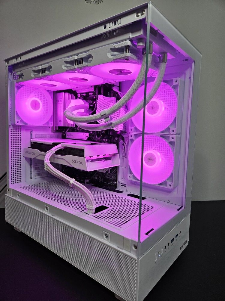 GORGEOUS BRAND NEW GAMING PC! Ryzen 5 7600x 9060xt 8GB