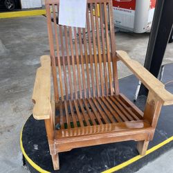 Adirondack chair teak