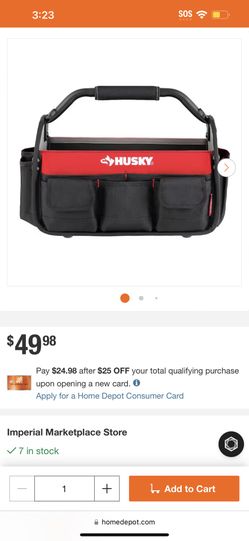 Husky Open Top Tool Box 