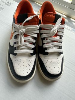 Nike Dunk Low PRM GS Halloween 2021 DO3806-100 Size 6Y Black Orange White