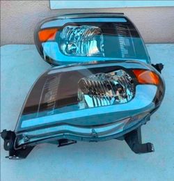 05-11 Toyota Tacoma LED DRL Headlights Luces Micas Calaveras Faros Faroles Focos Headlamps