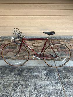 Vintage SR college sport Road Bike Red Drop Bar