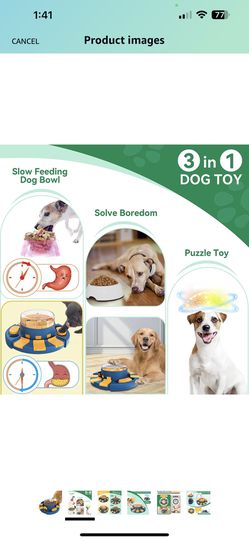 KADTC KADTc Puzzle Toys for Dog Boredom and Mentally Stimulating
