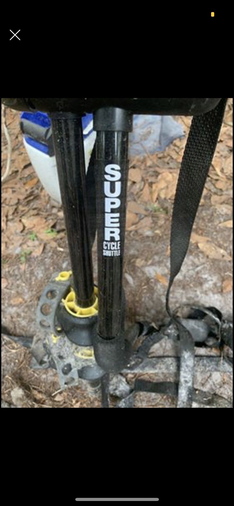 Rhode gear bike rack for car / trunk mount holds two bikes for Sale