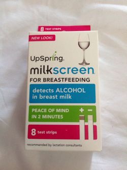 Breastmilk alcohol test strips