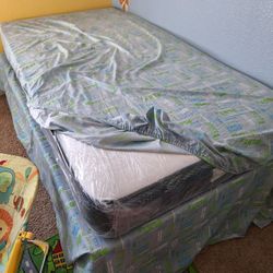 Twin Bedes,box Spring, And Spring Frame
