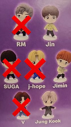 BTS - MCDONALDS TOY 