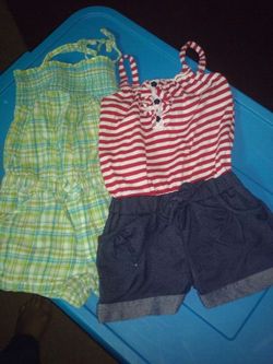 Lil girl Rompers size 3