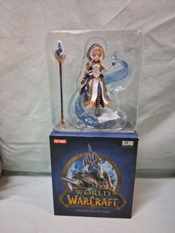 POP MART World of Warcraft Jaina Figure Blizzard Collectible New Open Box