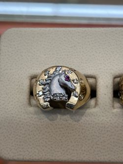 Men Gold Animal Ring 14k