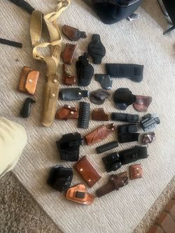 Vintage and newer, holsters, and accessories