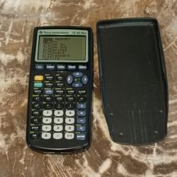 Texas Instruments Ti-83 Plus Graphing Calculator 