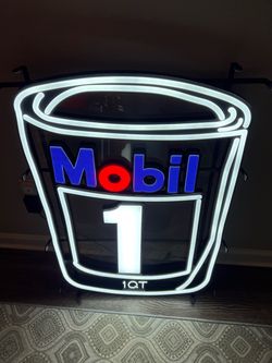 Mobil 1 Neon LED Sign