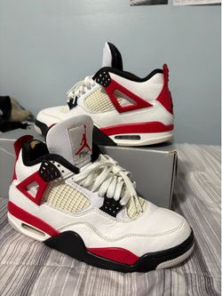 Jordan 4 red cement size 9