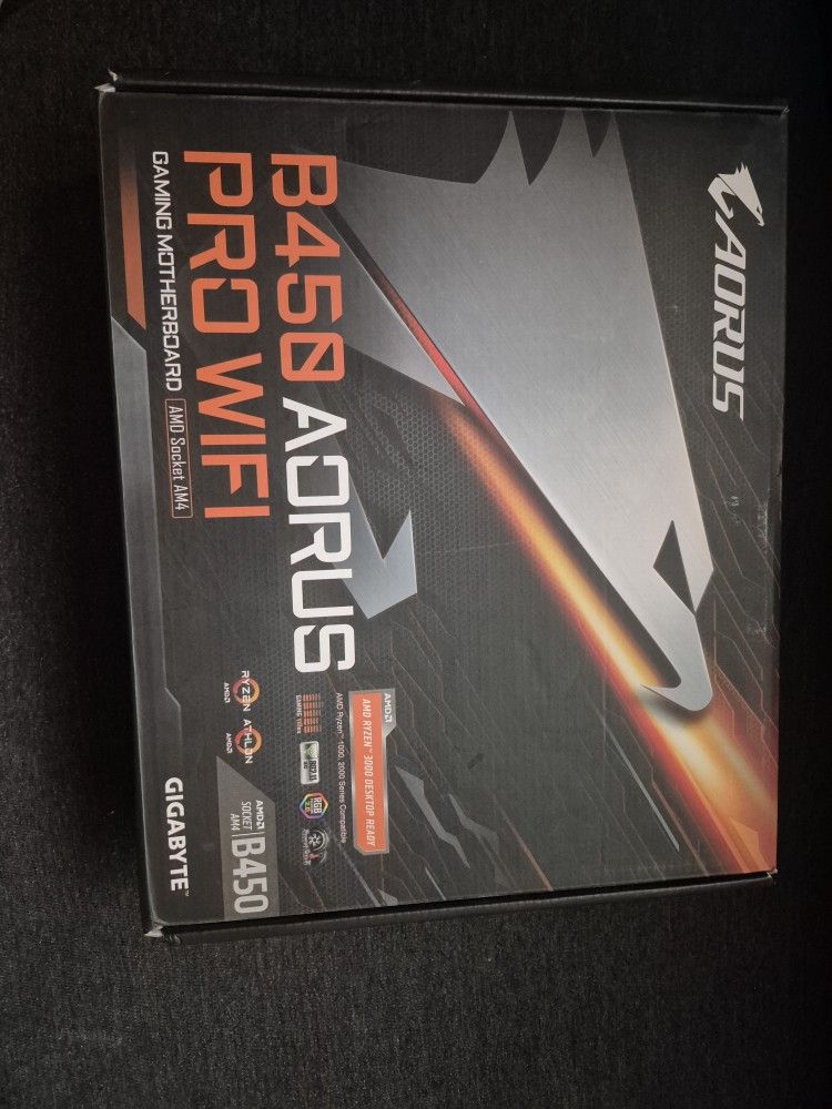 B450 AORUS PRO WIFI GAMING MOTHERBOARD