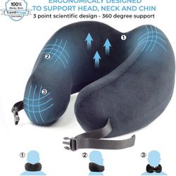 Memory Foam Neck Travel Pillow