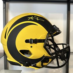 LA Rams Aaron Donald Signed Authentic Helmet