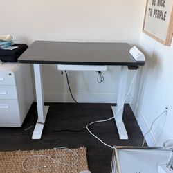 Branch Standing Desk 36"x24" + Desk drawer + Extra outlets 